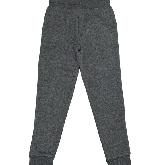 Girls Youth Puma Kids Small 7 - 8 Joggers Pants Sweats Gray Pink Pockets NWT - Picture 4 of 7